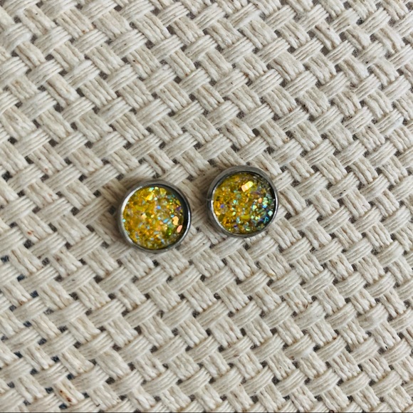 Druzy Earrings - Picture 1 of 1